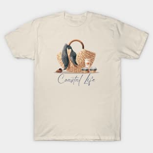 Coastal Life for the Beach-Loving Cowgirl T-Shirt